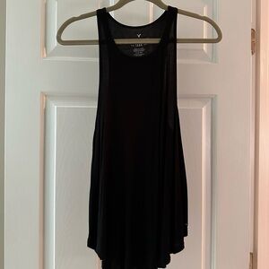 American Eagle Outfitters Black Sleeveless Tank Top